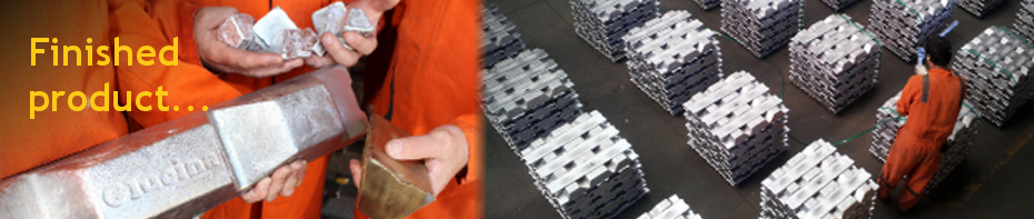 Glucina Alloys Ltd, ingots ready to go to customer